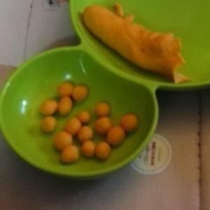 酸奶南瓜圆子（面粉版小盆友可以吃噢）的做法 步骤4