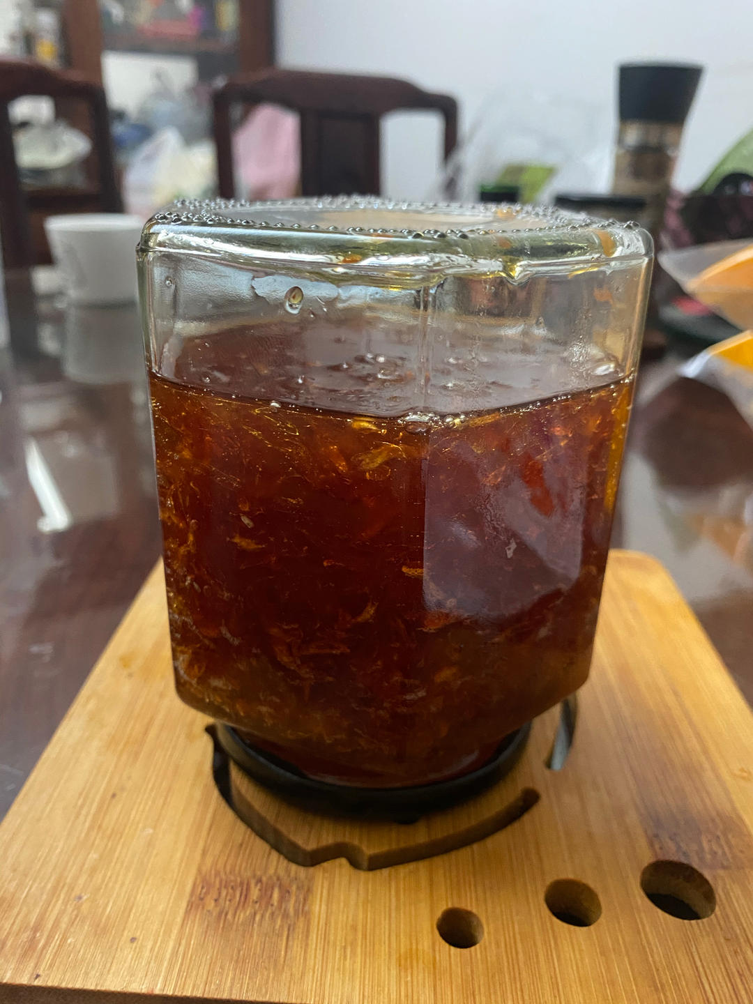 蜂蜜冰糖柚子茶