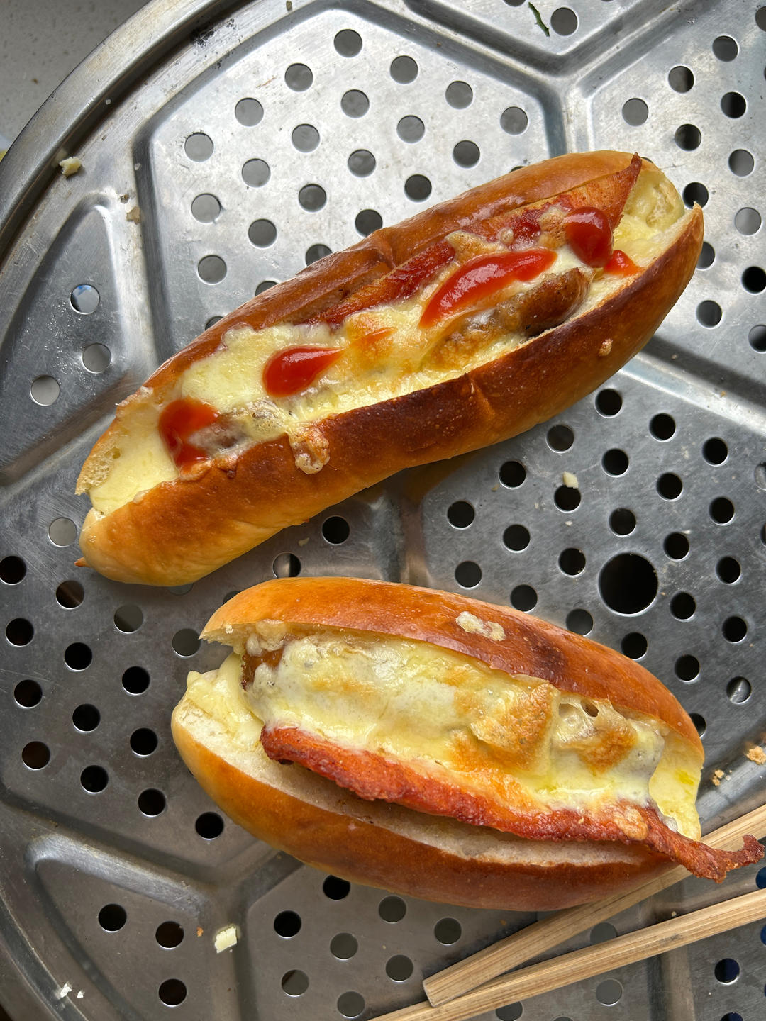 最正宗的美式热狗面包胚，媲美Costco