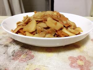 杏鲍菇—火腿片炒的做法 步骤1