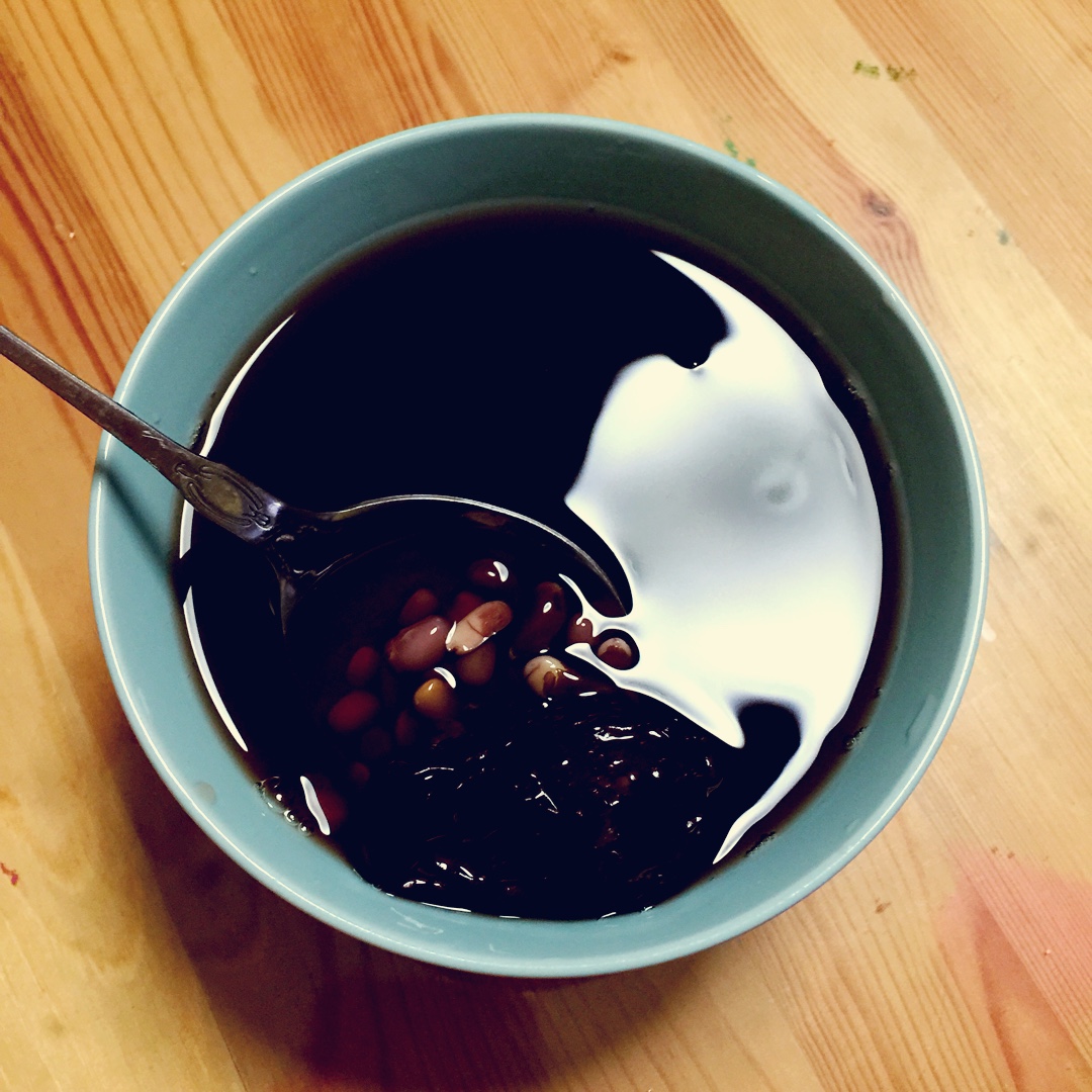 红豆黑豆汤