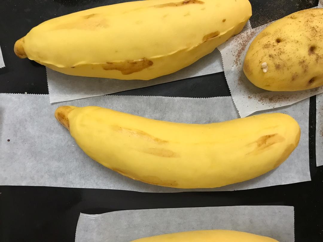 卡通馒头-象形香蕉馒头