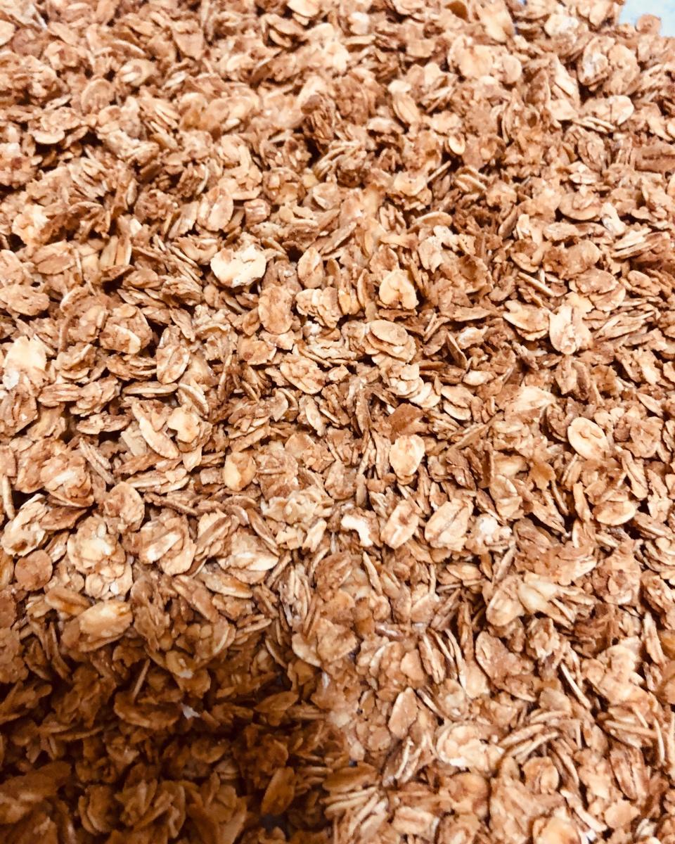 超简单营养低脂烤燕麦片