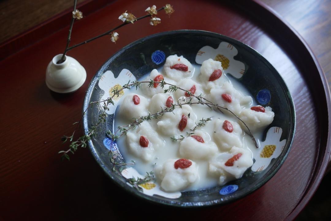 踏雪寻梅：墨鱼滑豆浆羹