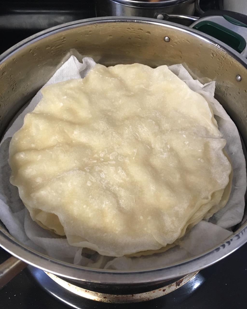 荷叶饼，水单饼
