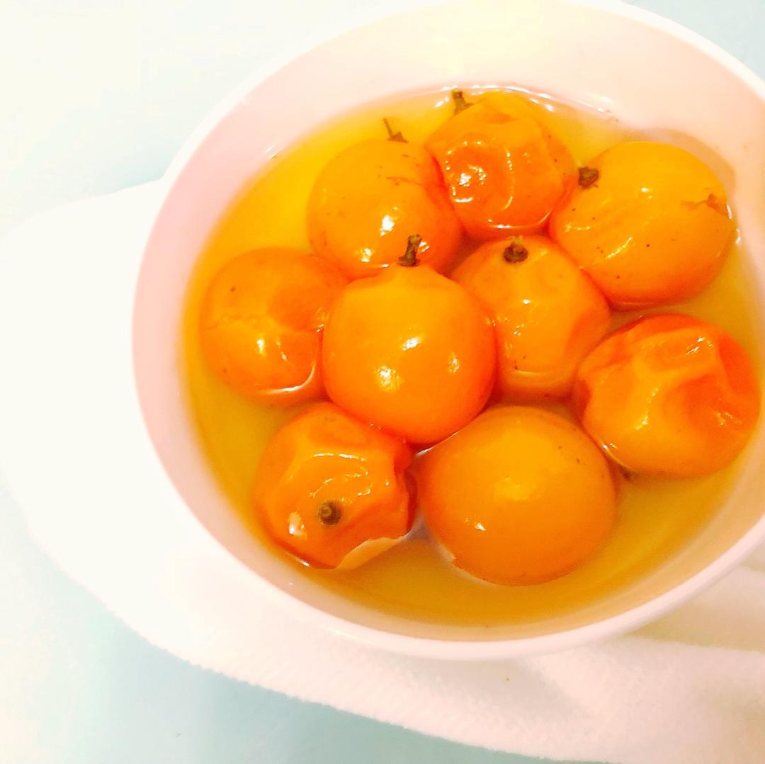 止咳冰糖蒸金桔