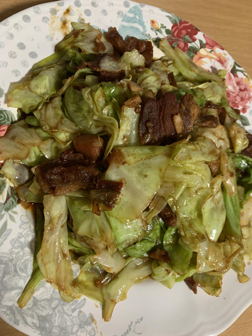 干锅手撕包菜（超级下饭菜）