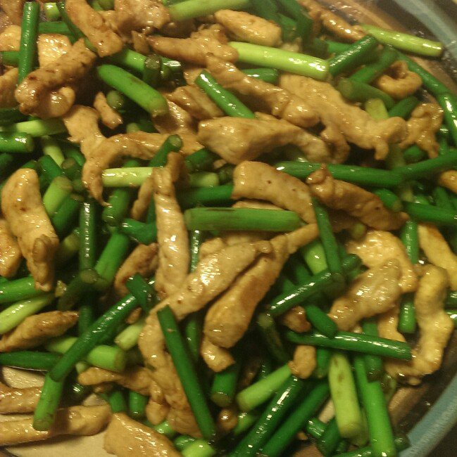 蒜薹炒肉