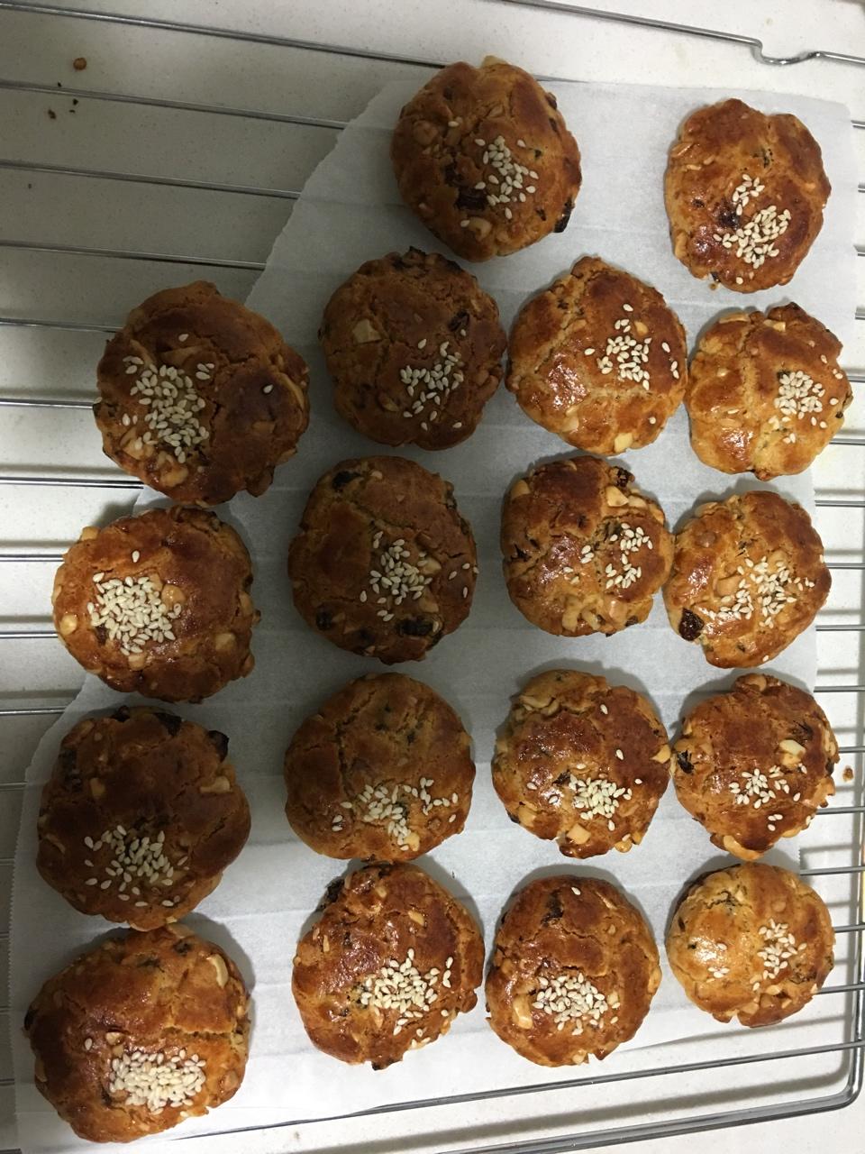 葡萄干花生酥（低油低糖版）