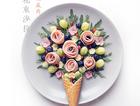 春日浪漫～花束沙拉·果蔬肉｜低卡低脂滋味足｜附4种花型做法