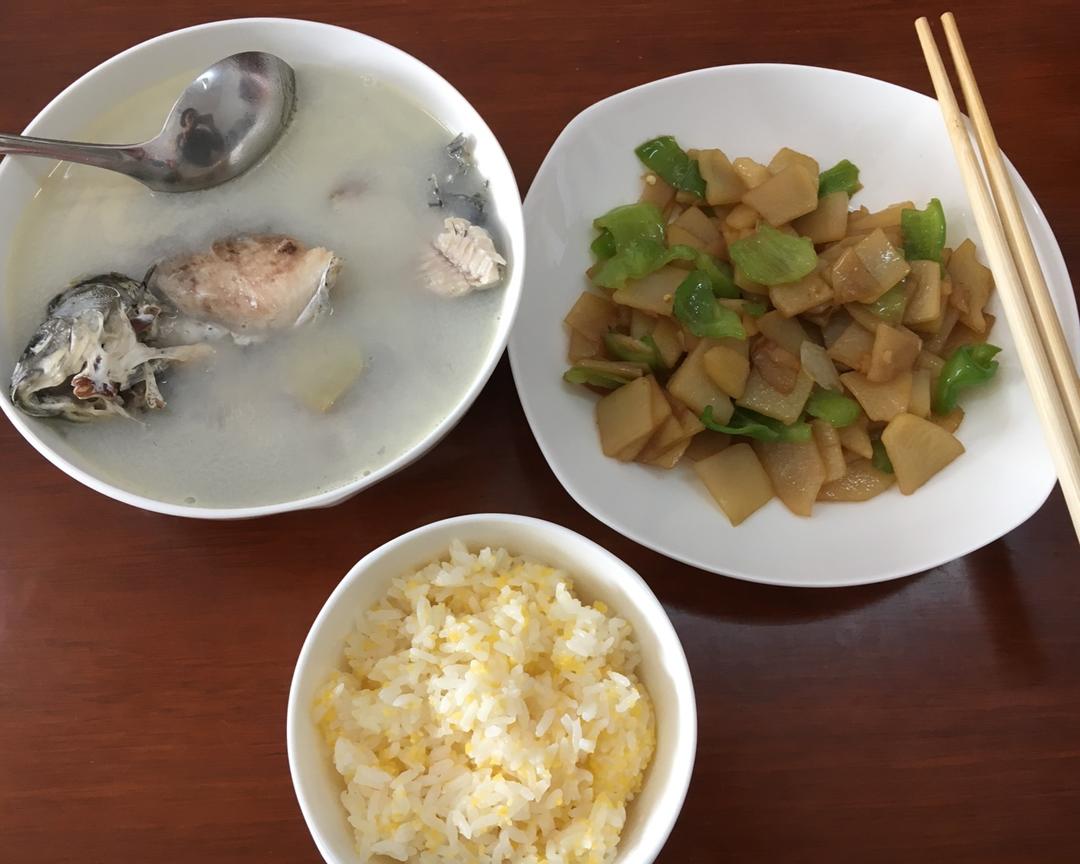 青椒土豆，素菜也可以香香的