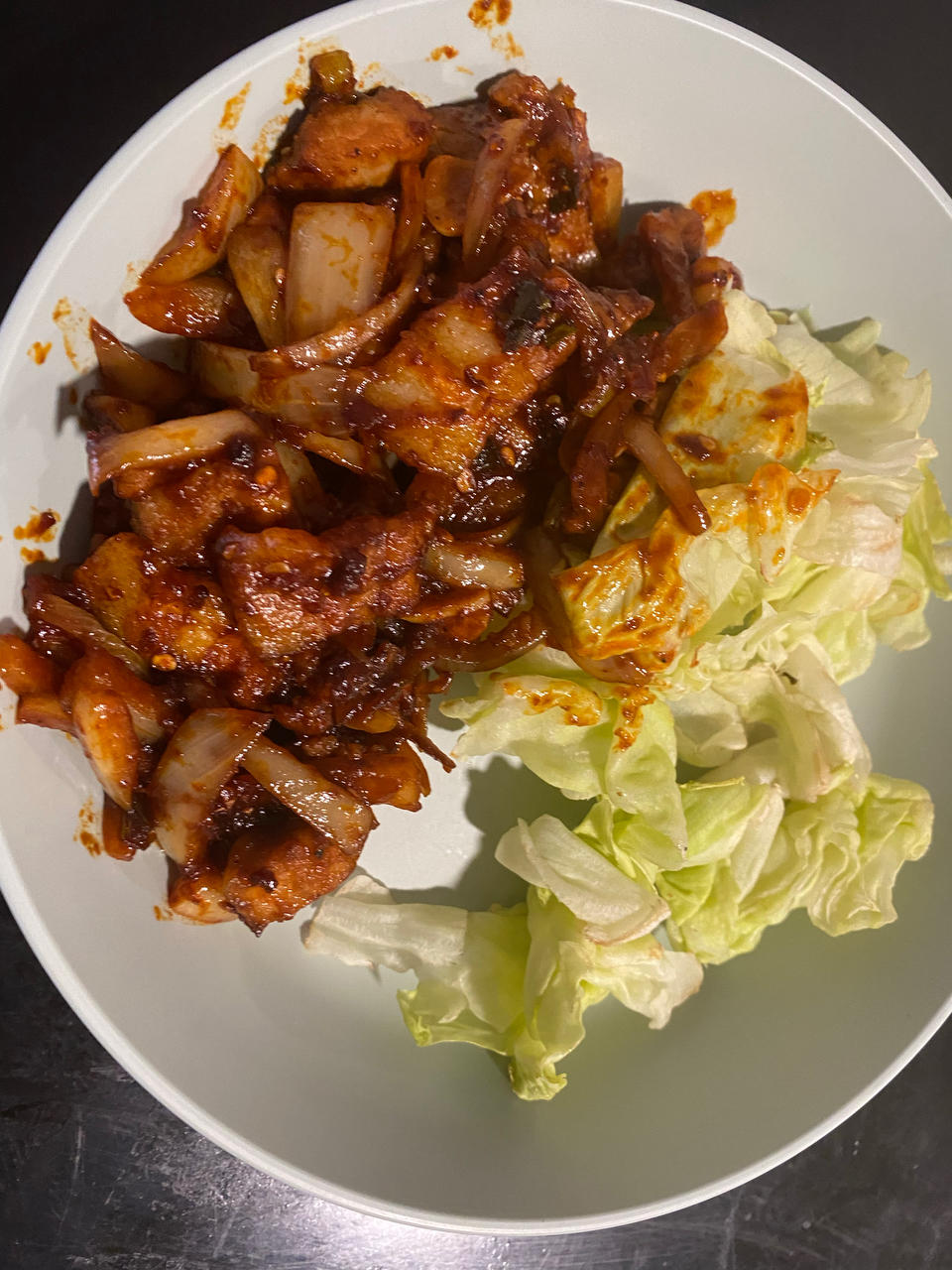 十五分钟来一盘韩式生菜包肉吧