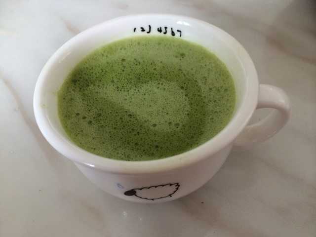抹茶拿铁