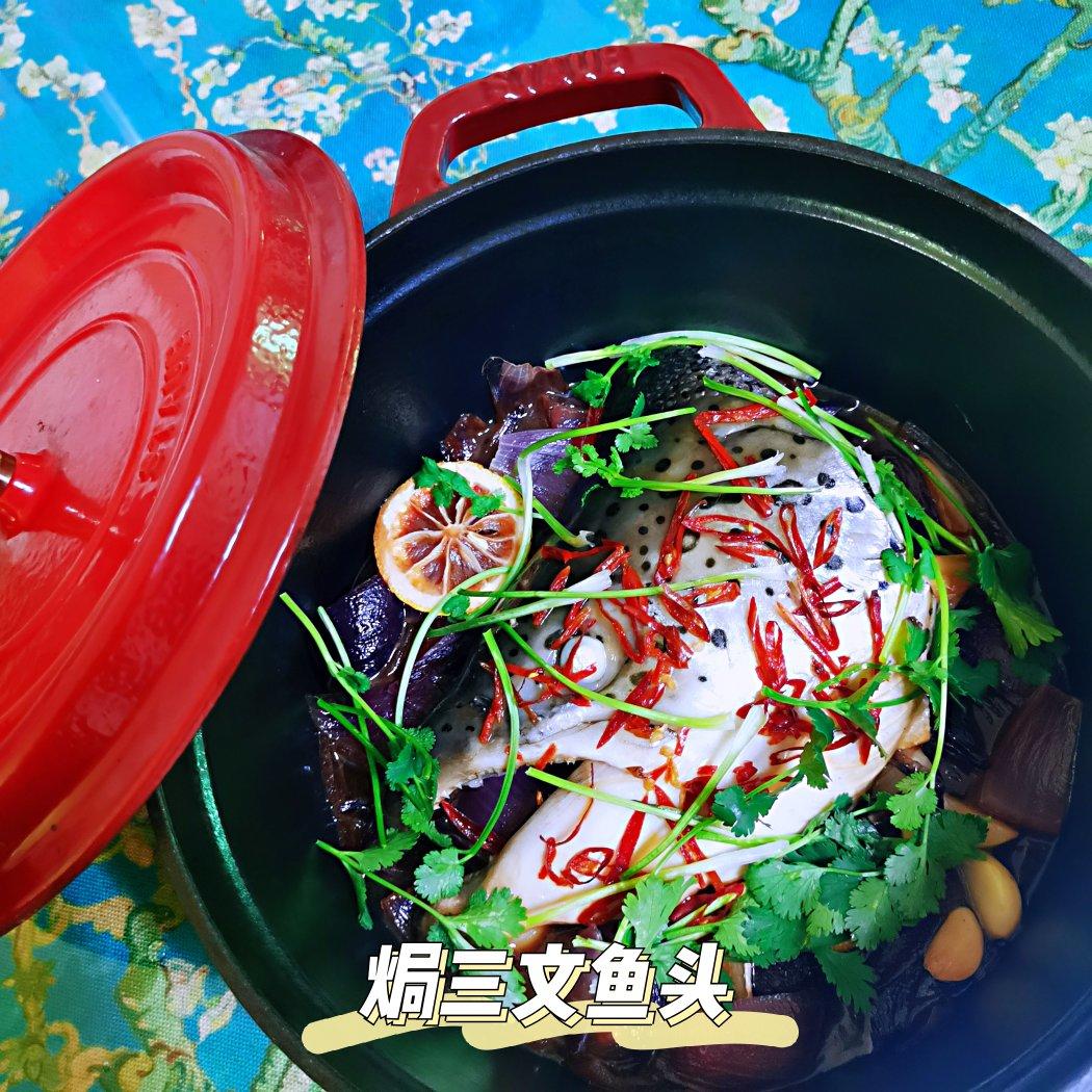 《中餐厅》张亮的焗三文鱼头