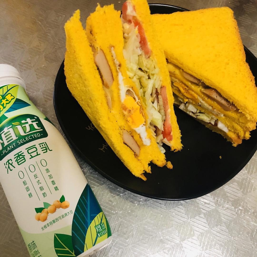 纯奶手撕吐司的做法 步骤1