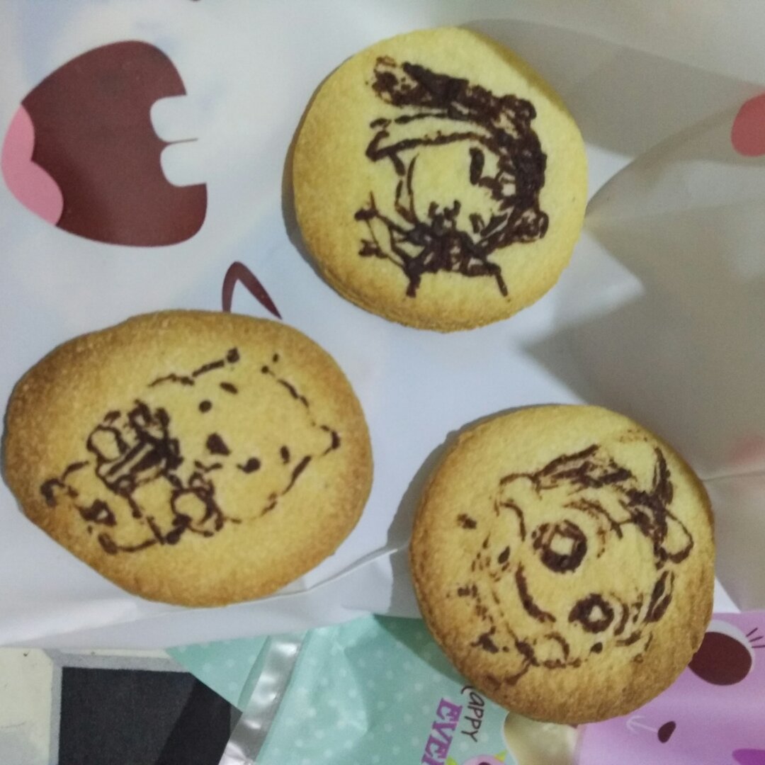 巧克力转印曲奇（不会画画也可以！绝对投食神物！）