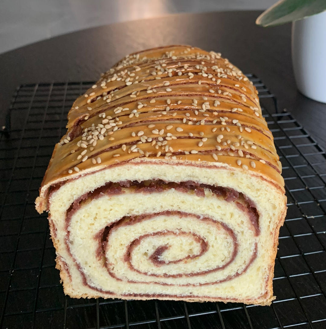 豆沙吐司