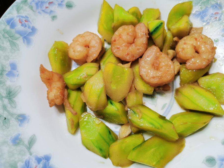虾仁炒青瓜