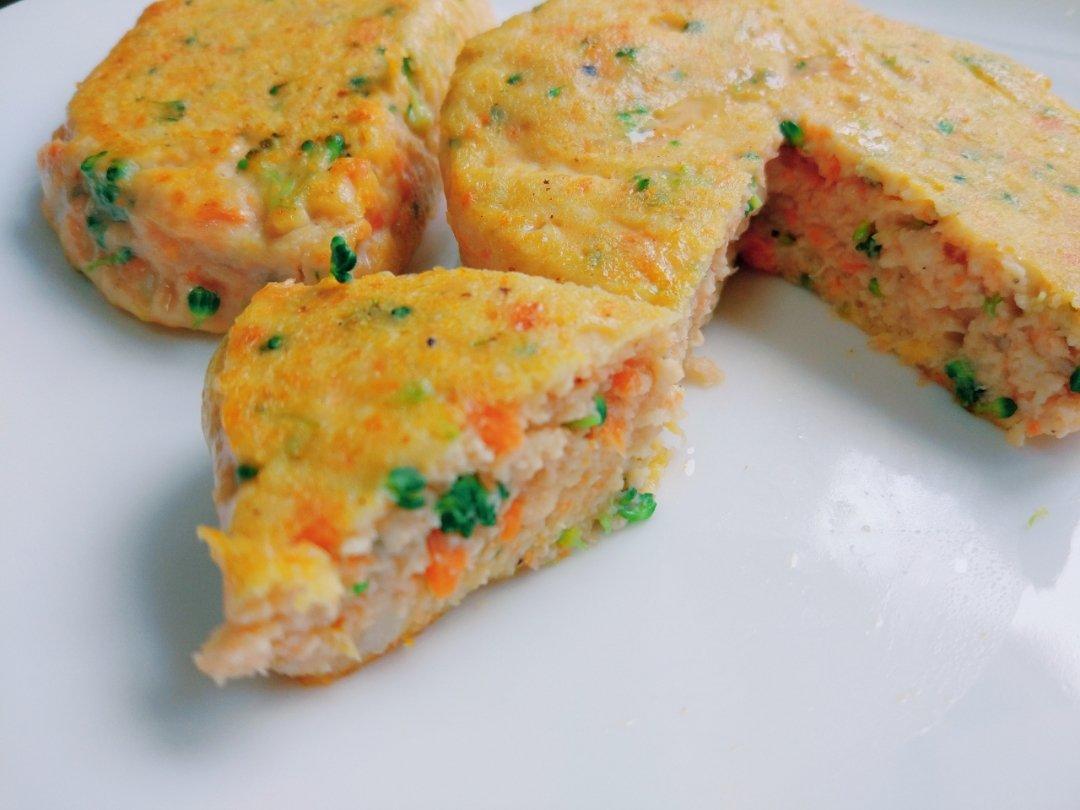 【蔬菜鸡肉饼】