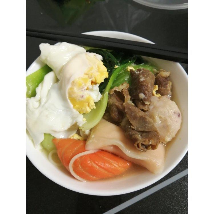 鸡蛋汤面
