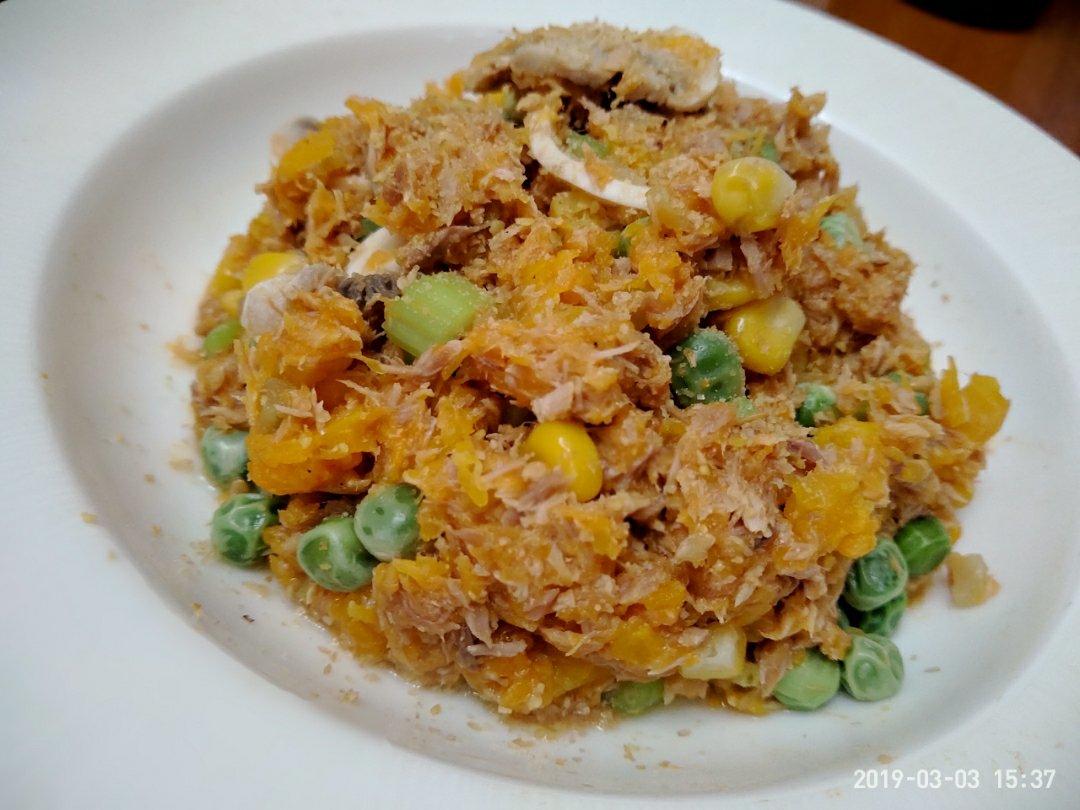 金枪鱼南瓜沙拉