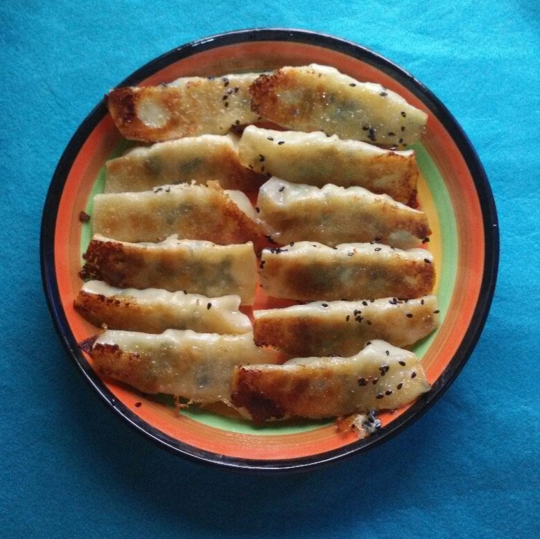 三鲜锅贴
