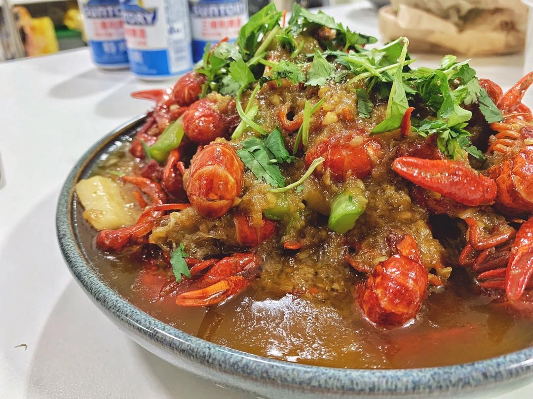 蒜蓉小龙虾（家常版比复茂好吃哦😋）