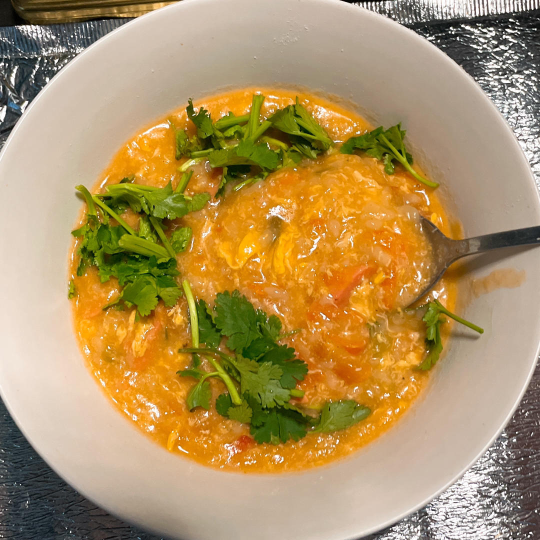 简单早餐-疙瘩汤