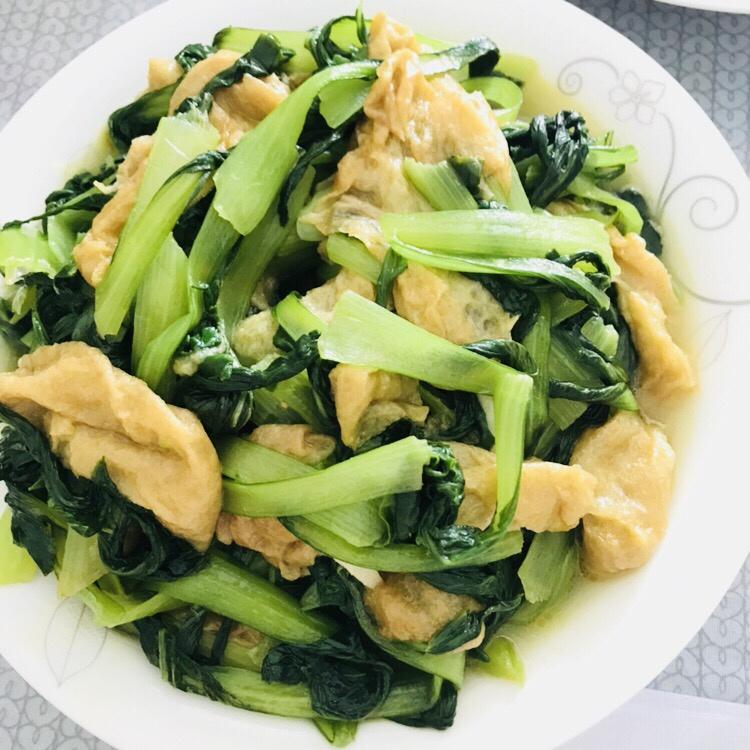 手机用户9232_qn32做的青菜炒面筋