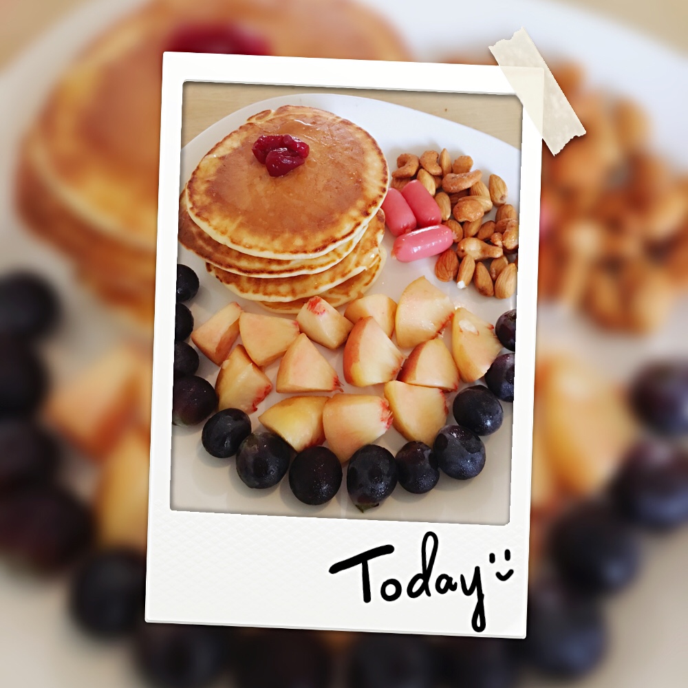 超级简单pancake【无黄油健康版】