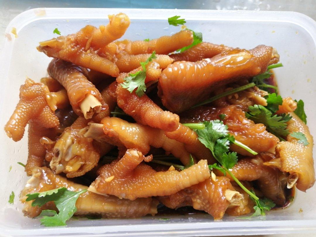 香辣蒜香凉拌爽脆鸡脚