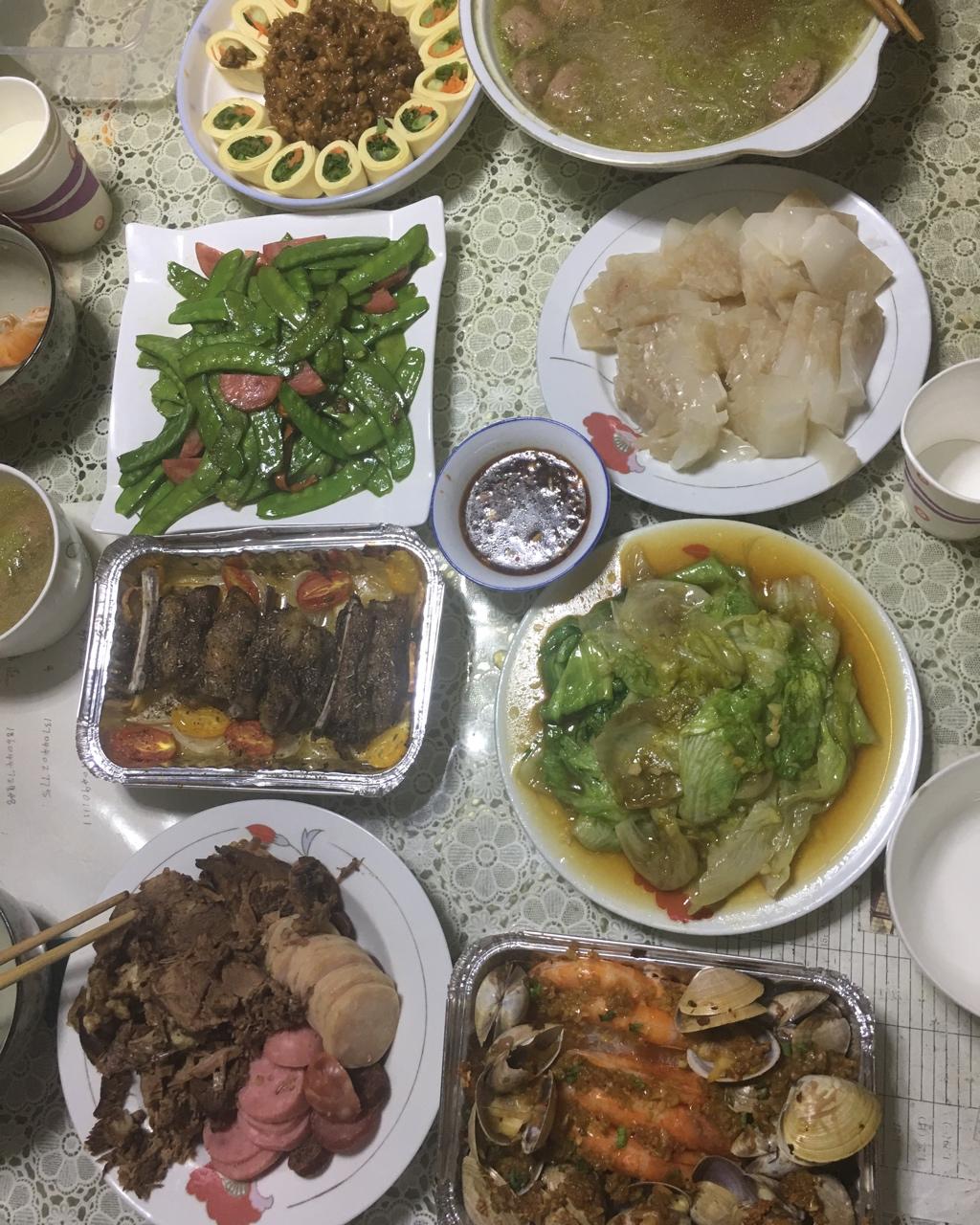 迷迭香烤羊排