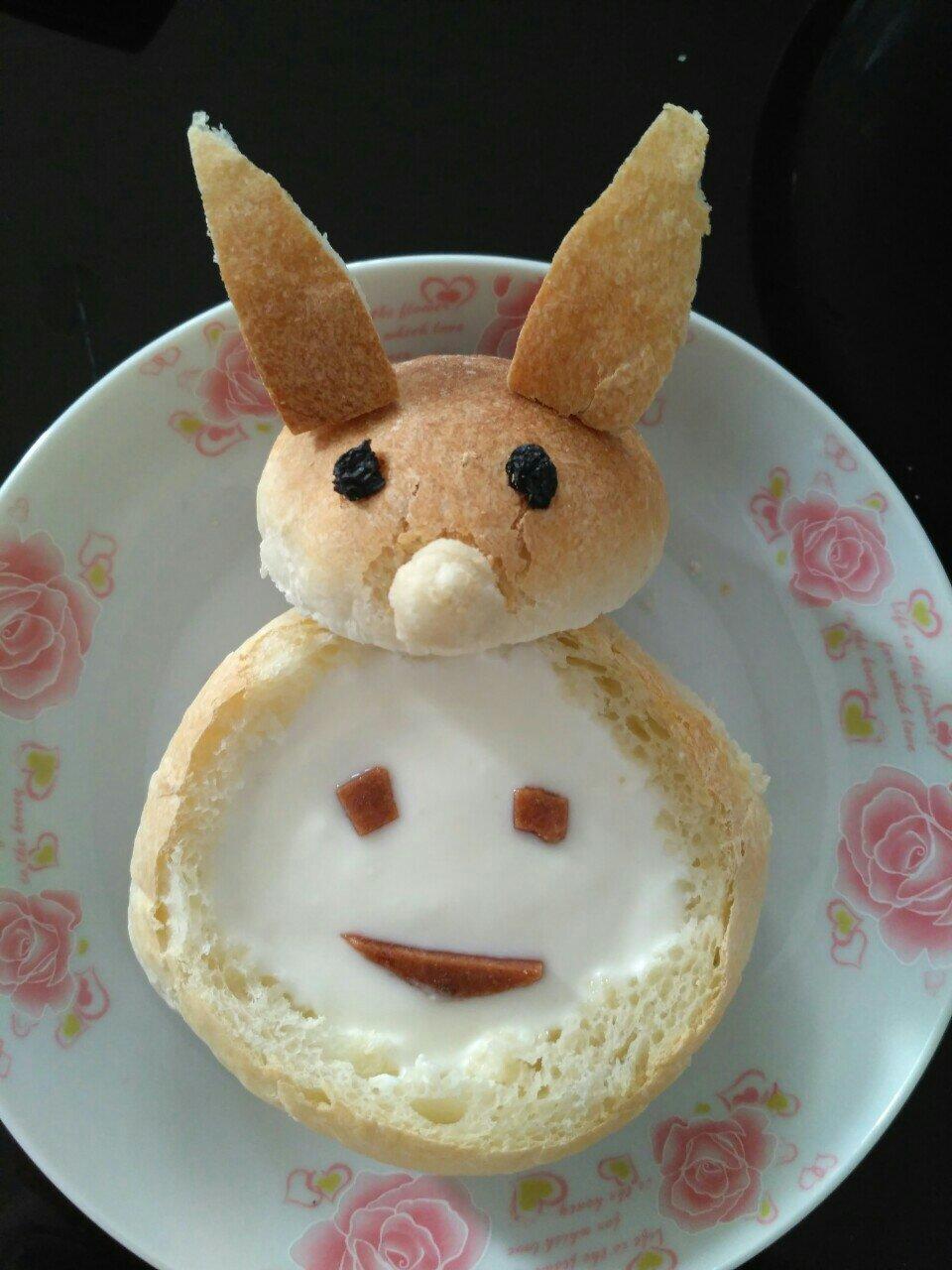 纯奶手撕吐司的做法 步骤1