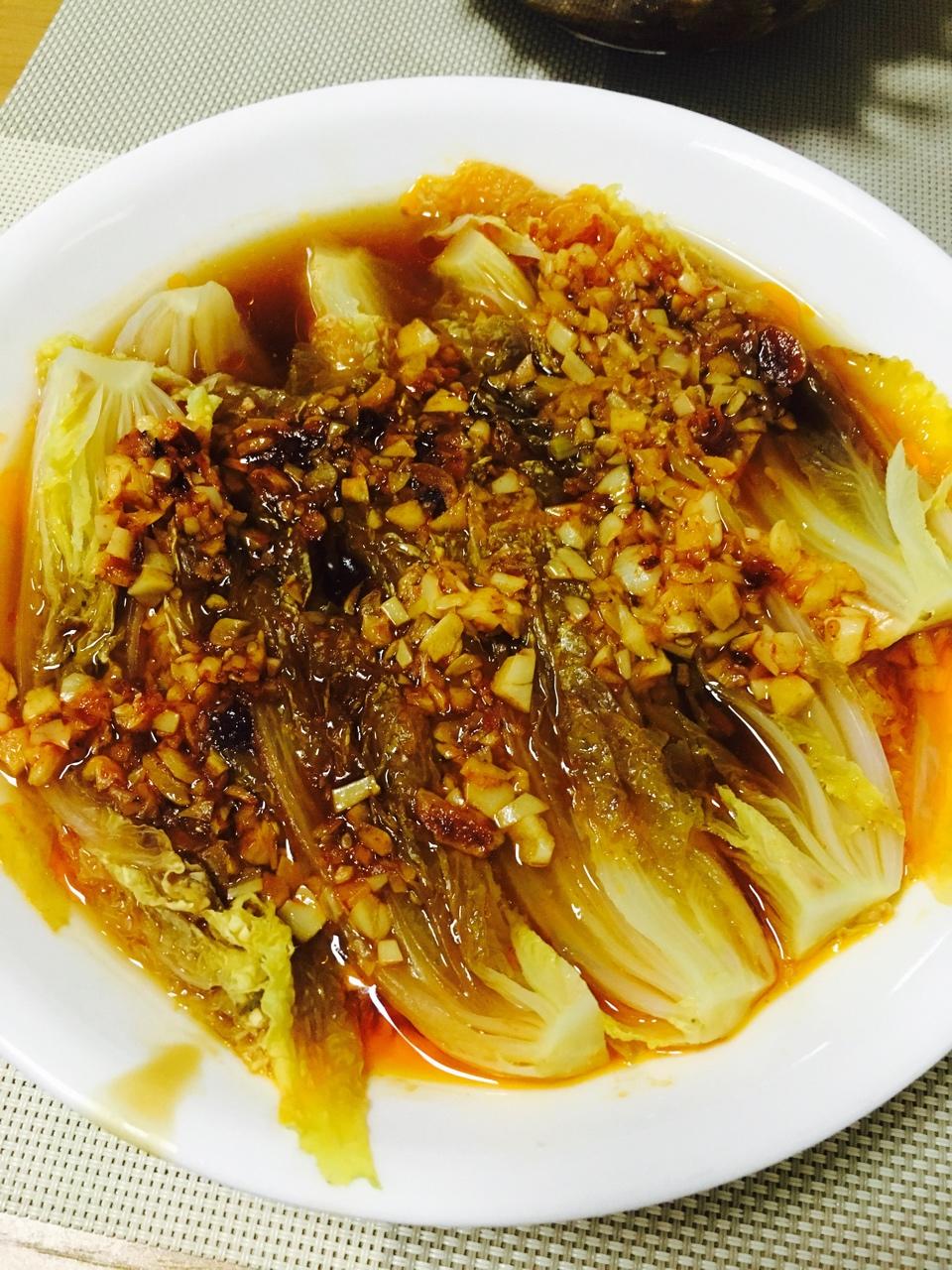 蒜蓉粉丝娃娃菜