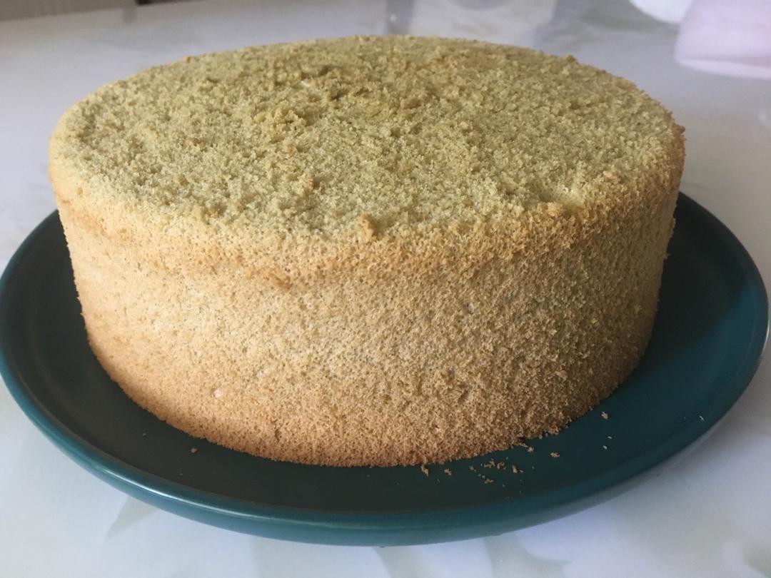 超高颜值的抹茶戚风蛋糕