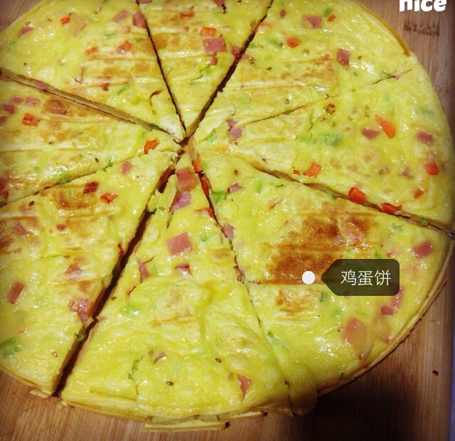 葱花鸡蛋饼