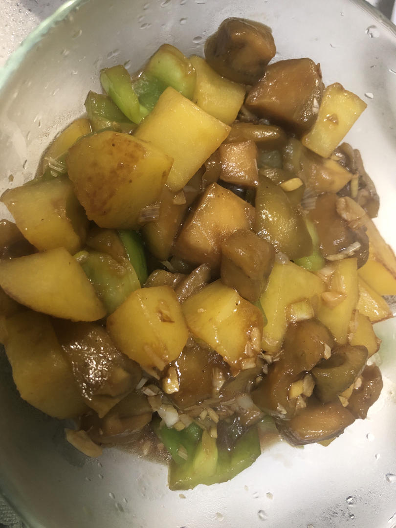不油炸的少油地三鲜，好吃不油腻！家常版