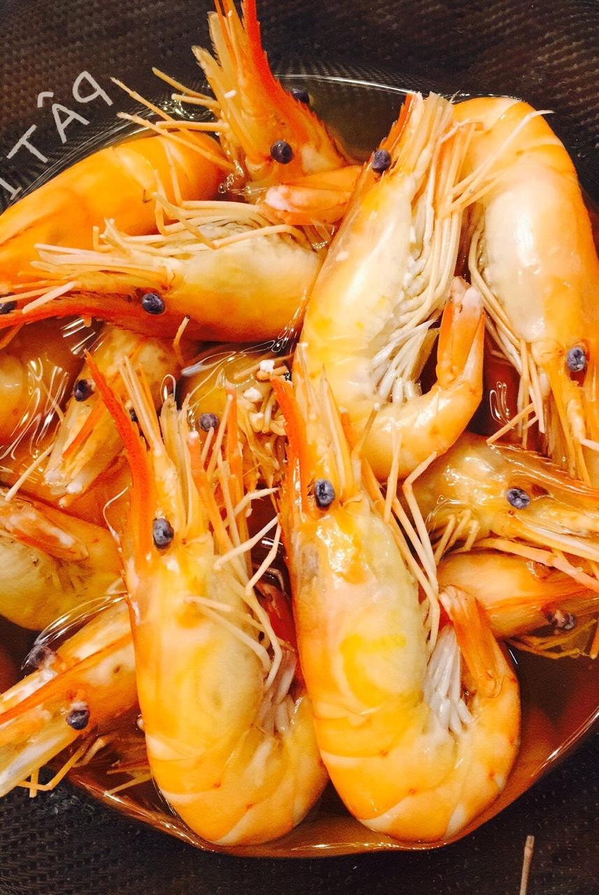 amyvicky嘛嘛做的糟大头虾