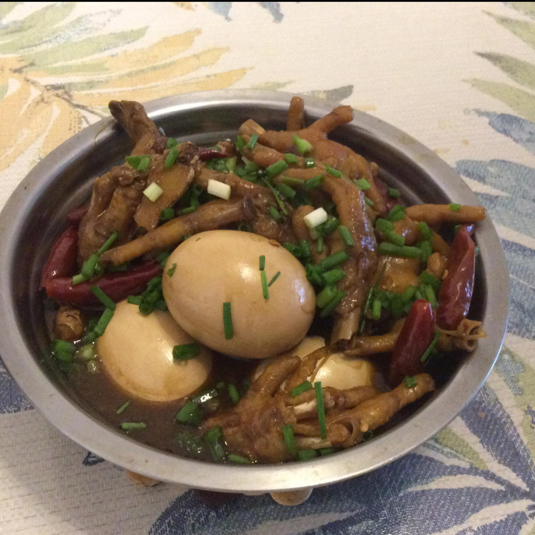 香辣卤鸡爪
