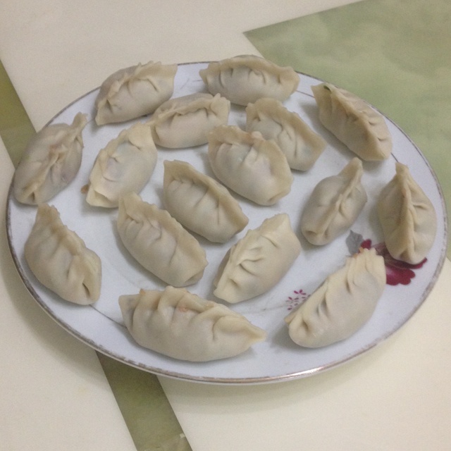 香菇肉馅饺子