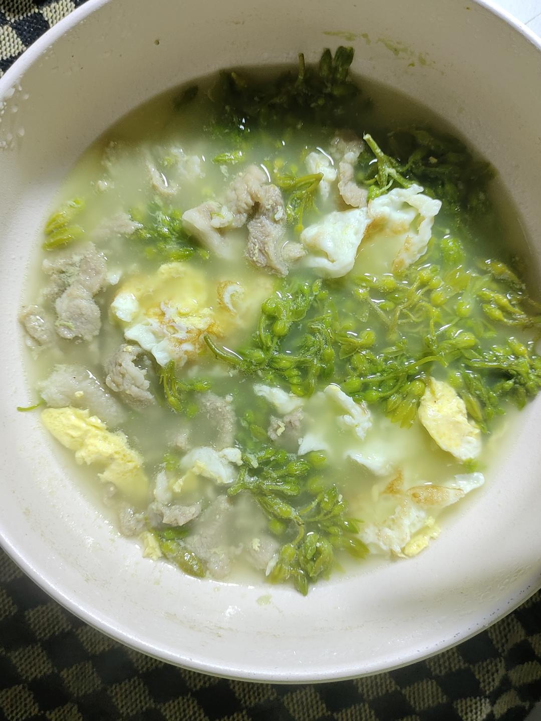 夜来香花鸡蛋汤🌸🥚