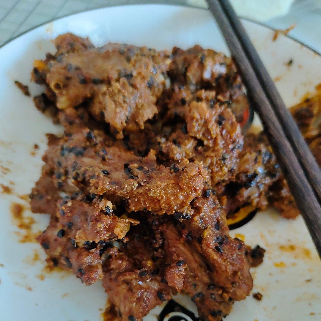 吃不到膻味的比烧烤更好吃的孜然羊肉🐏