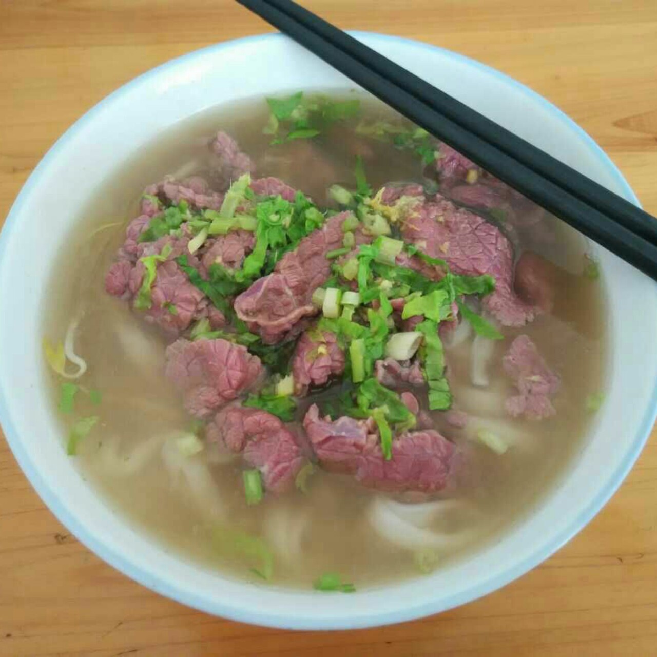 泡一碗正宗的潮州肉丸面汤(粿条汤/潮州米粉汤)