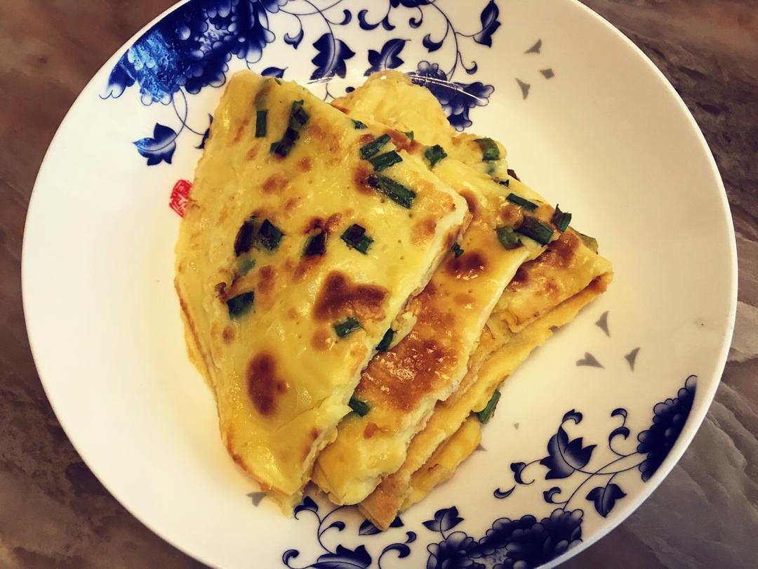 葱花鸡蛋饼