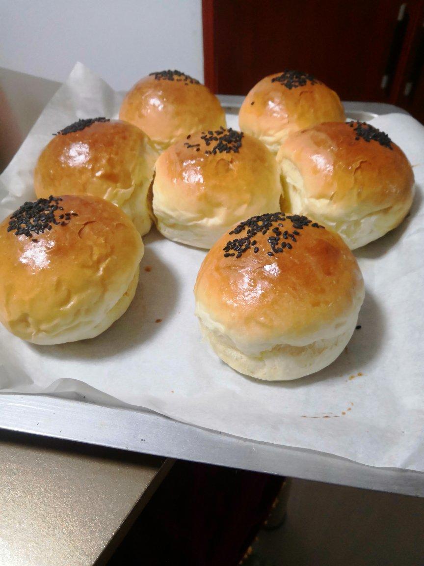 汉堡胚面包餐包（视频夏季轻松快速手揉手套膜方法）