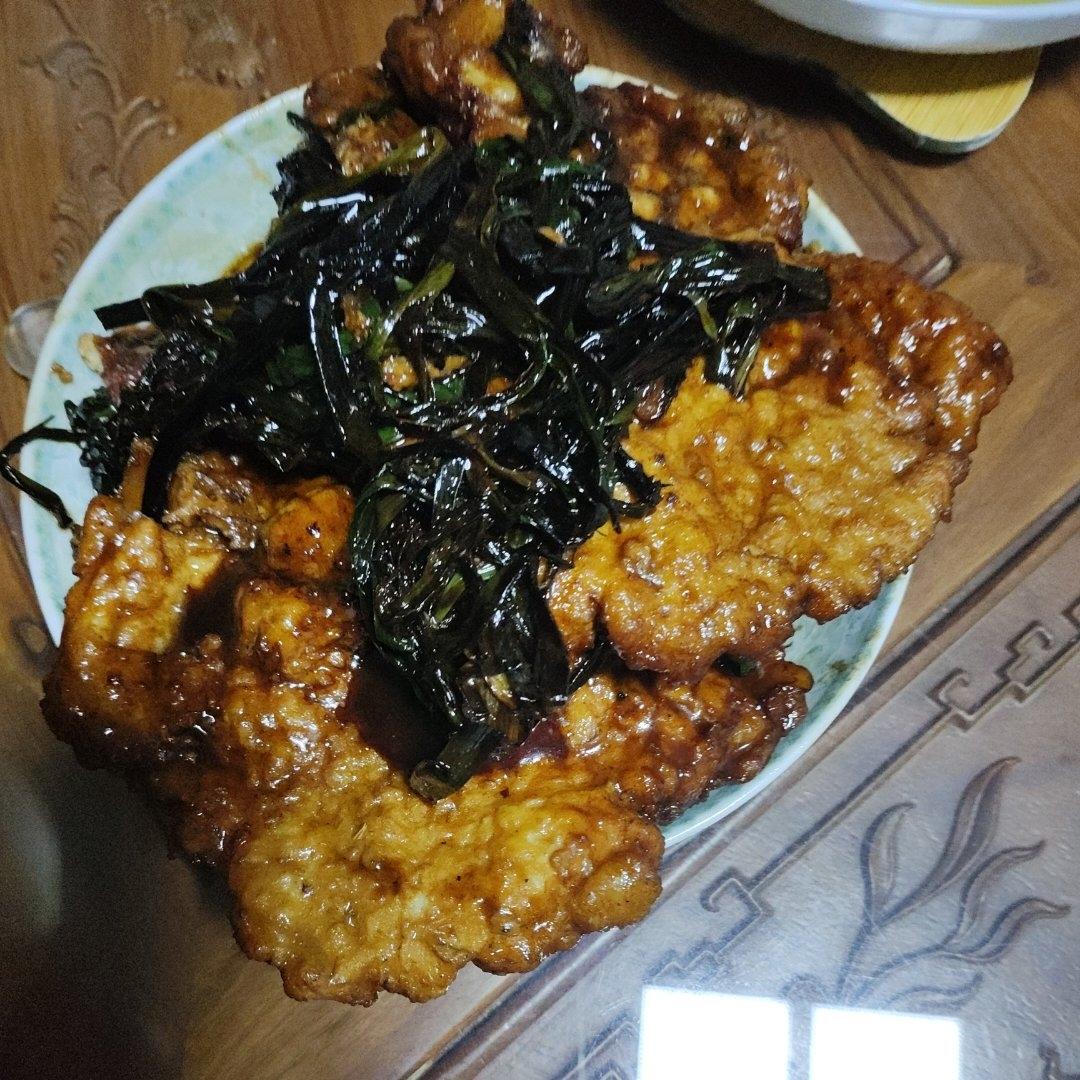 超嫩超香的葱烤大排