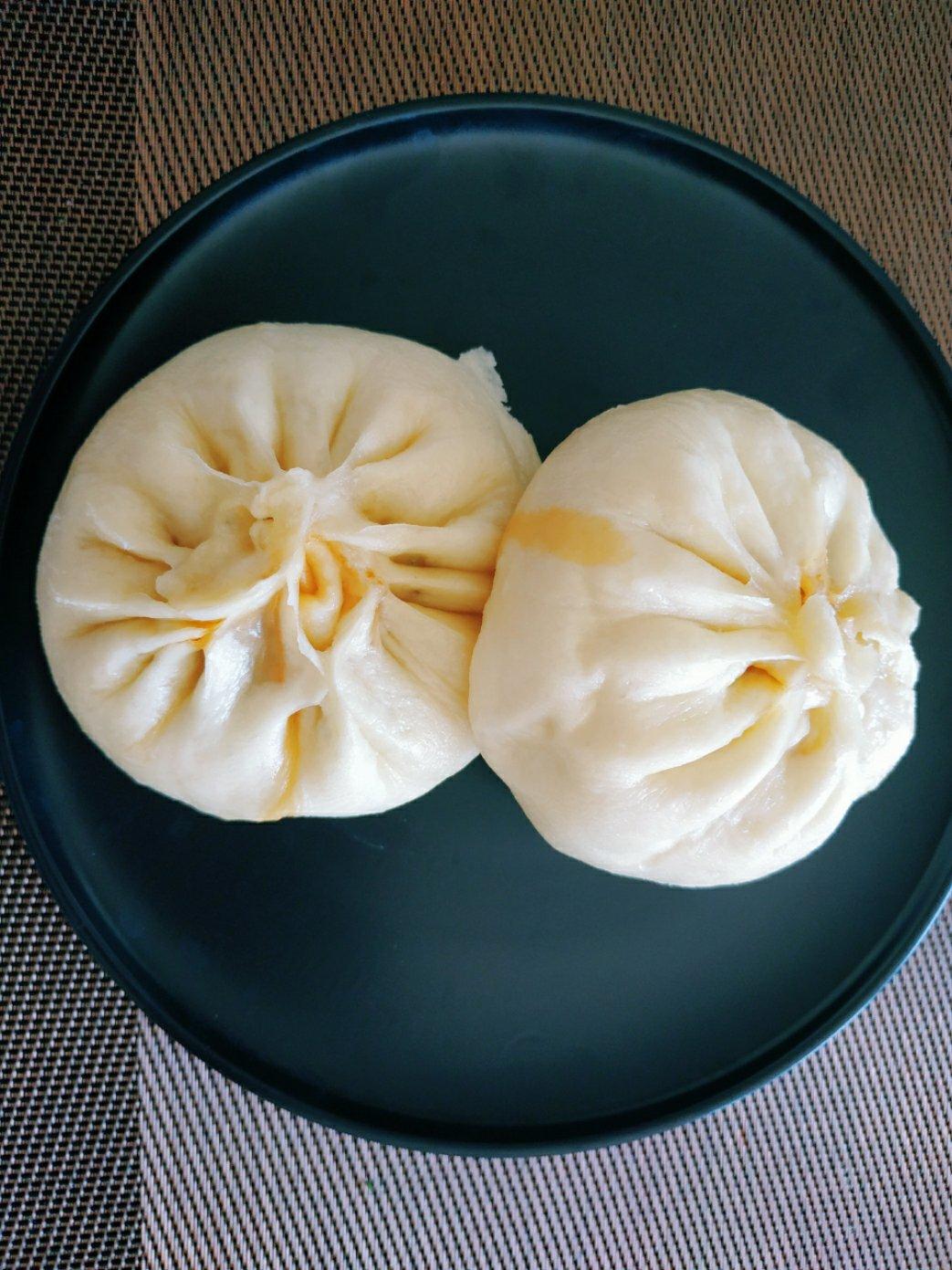 胡萝卜木耳鸡蛋素包子