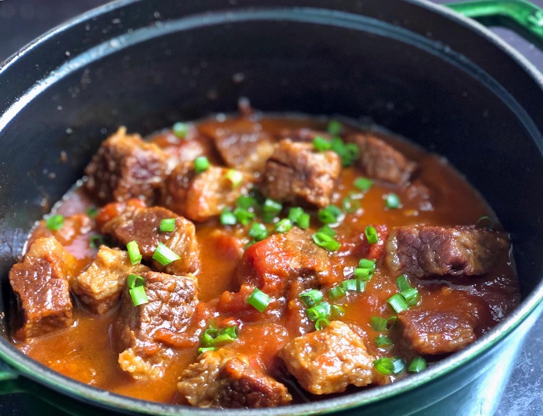 番茄土豆炖牛腩