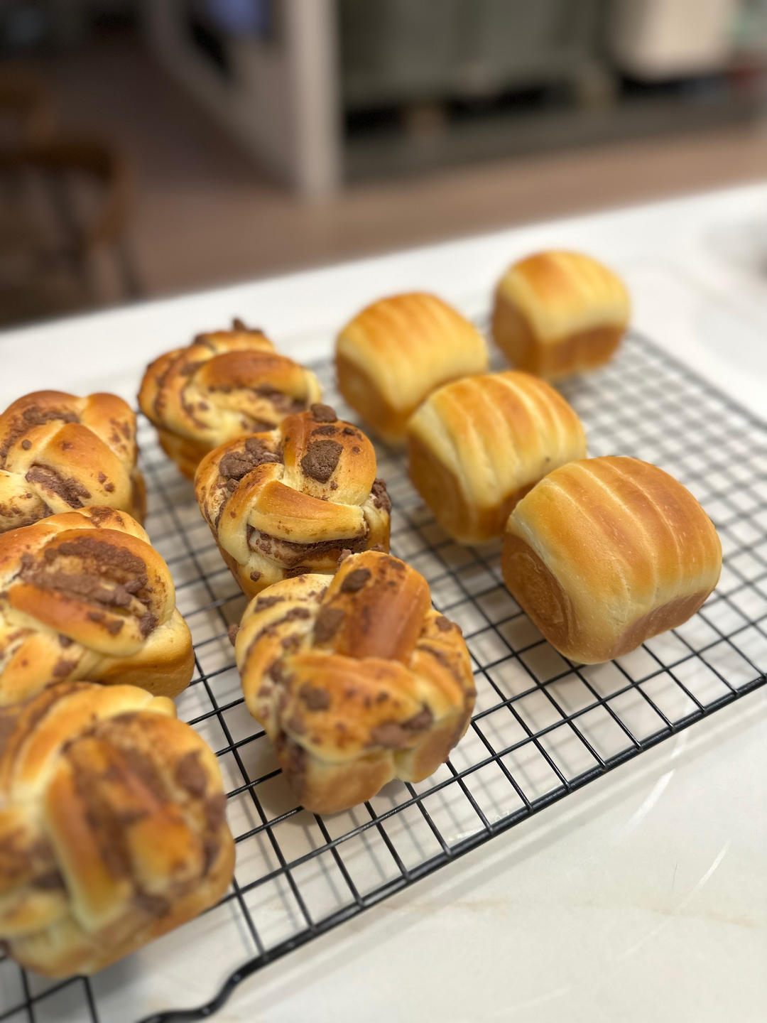 Mini手撕抹茶奶酥吐司