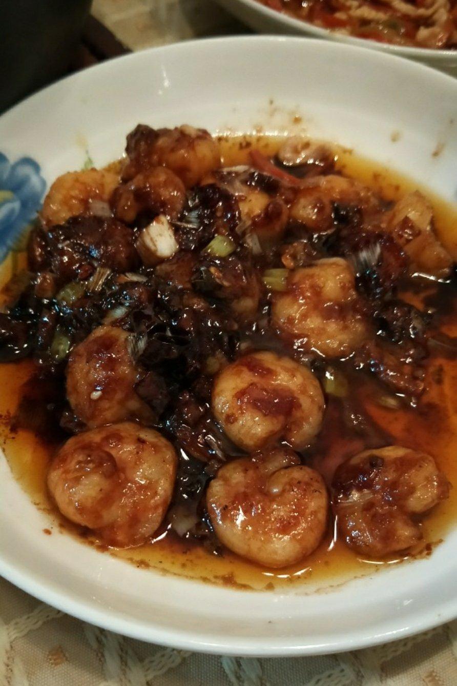 殿堂级的宫保虾球